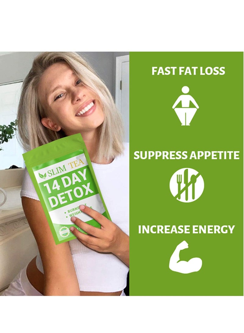 Winstown 2-Pieces,14 Day Detox Slim Tea, Detox Body System,Boost Metabolism, Suppress Appetite, Increase Energy - Image 5