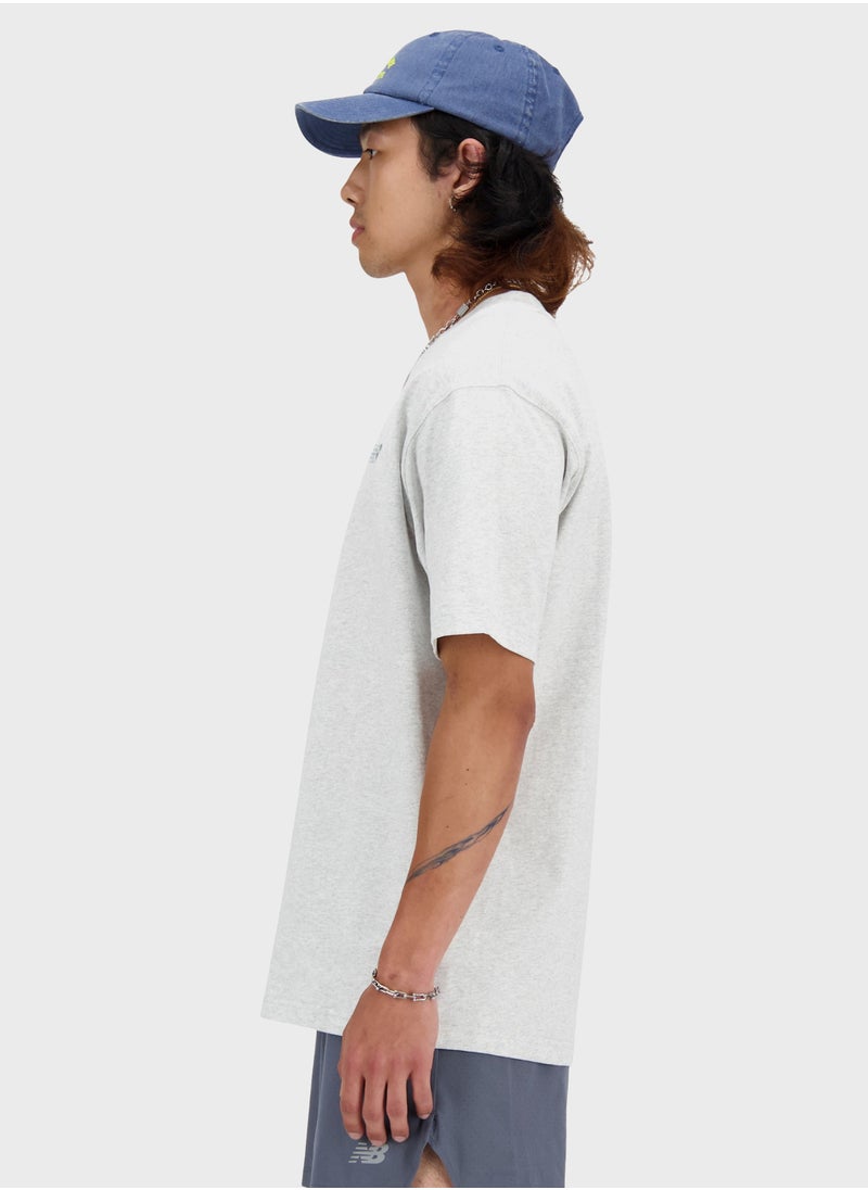 New Balance Logo Athletics T-Shirt  - Image 4