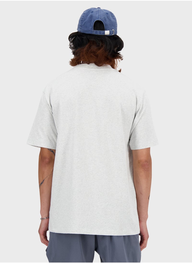 New Balance Logo Athletics T-Shirt  - Image 2