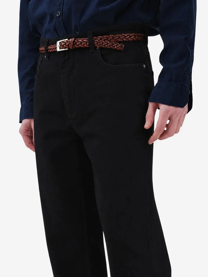 جيستو GIESTO Men's Mid Waist Straight Leg Jeans