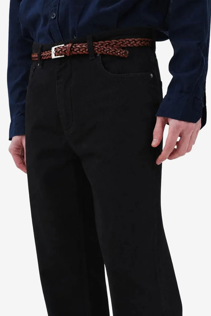 Giesto GIESTO Men's Mid Waist Straight Leg Jeans