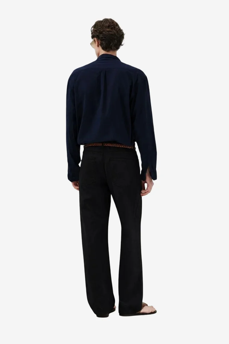 Giesto Black GIESTO Men's Mid Waist Straight Leg Jeans for Men | Best Price UAE