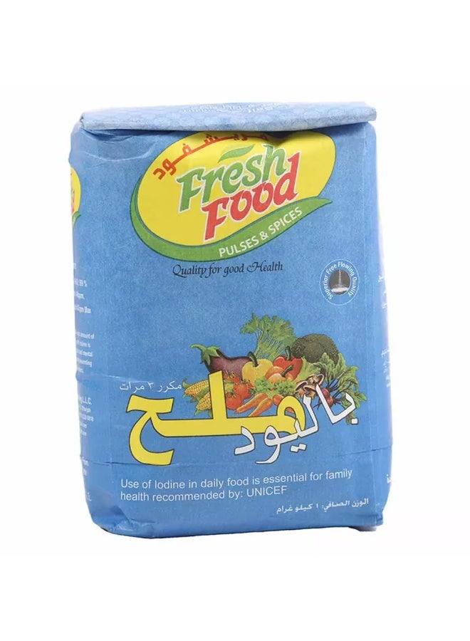 Fresh Food Triple Refined Iodized Salt- 1Kg - Image 4
