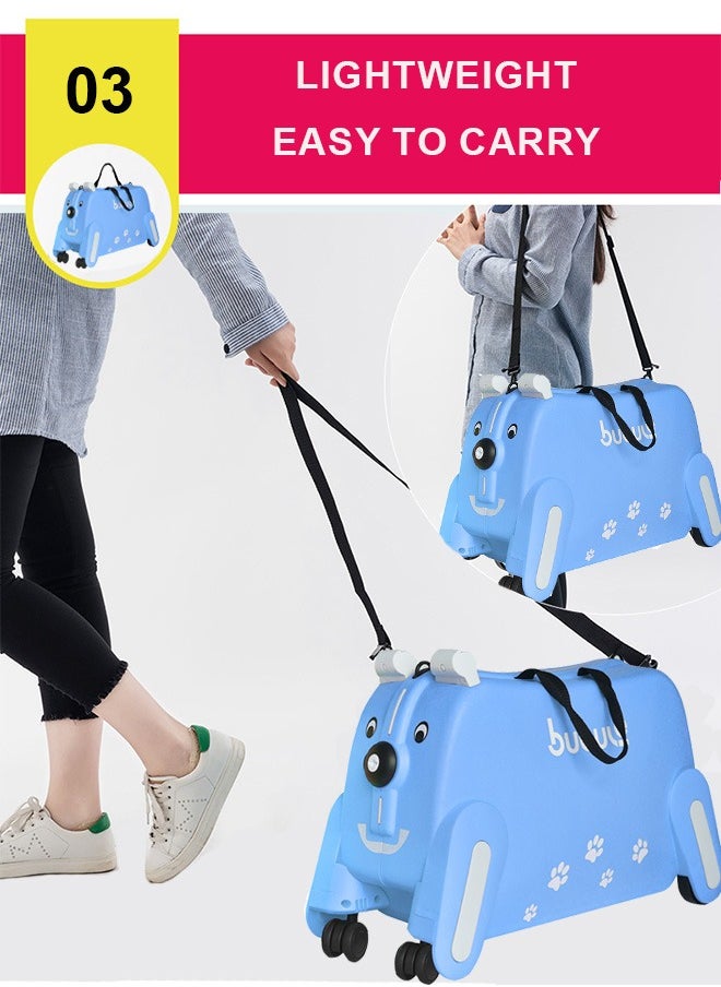 Children'S Trolley Suitcase Can Be Ridden And Seated, Blue - pzsku/ZE75E5CAD130037883076Z/45/_/1725438189/fd4280cf-ac1a-4847-89eb-05fdccb333be