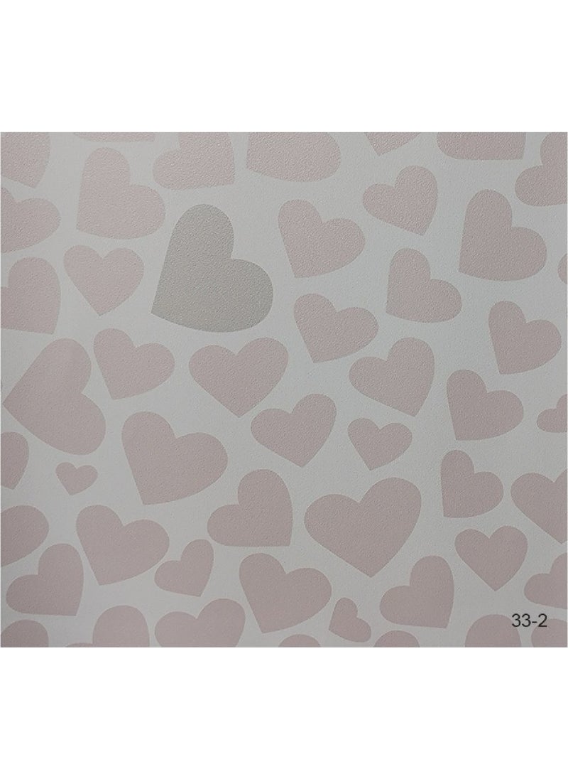 Super Decor Halley Kids 33-2 Heart Patterned Wallpaper - pzsku/ZE75E7050B8741952345CZ/45/_/1741292467/80510bce-3a98-4ec5-9a00-e634badb361b