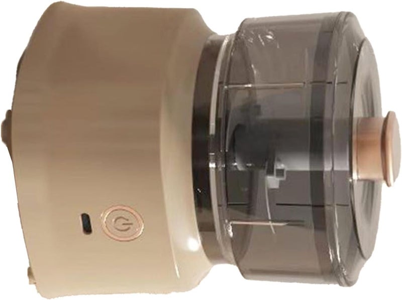 Electric Meat Chopper Efficient Blender for Kitchen, Safe Food Grinder for Home Use (Dark Brown) - Image 2