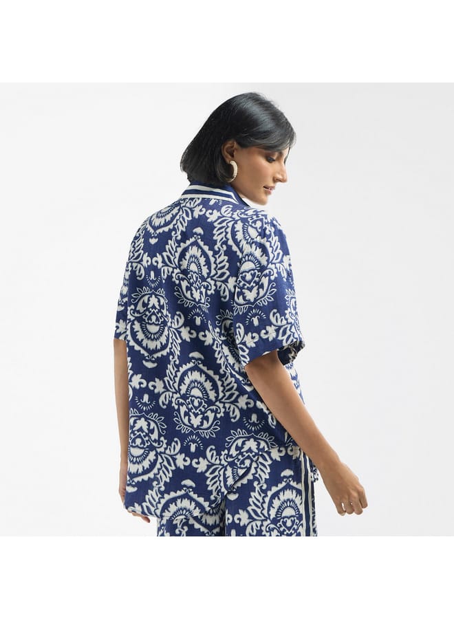 Splash FAV All-Over Print Shirt with Short Sleeves  - Image 3