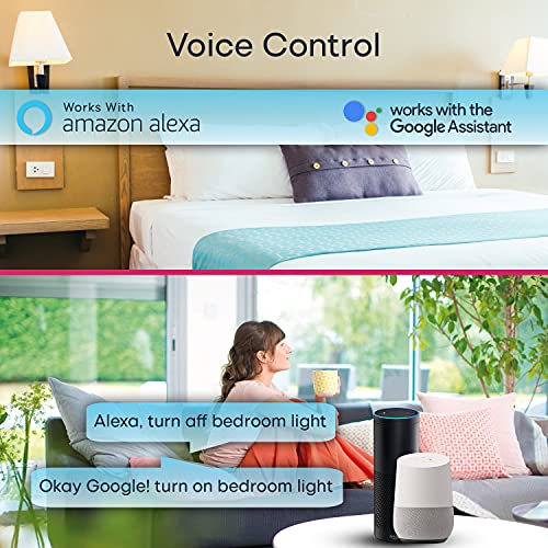 Home Mate HomeMate WiFi 4 Node Smart Switch | No Hub Required | Retro Fit with Manual Control | Home Automation | Works with Amazon Alexa, Google Assistant & Siri - Image 4