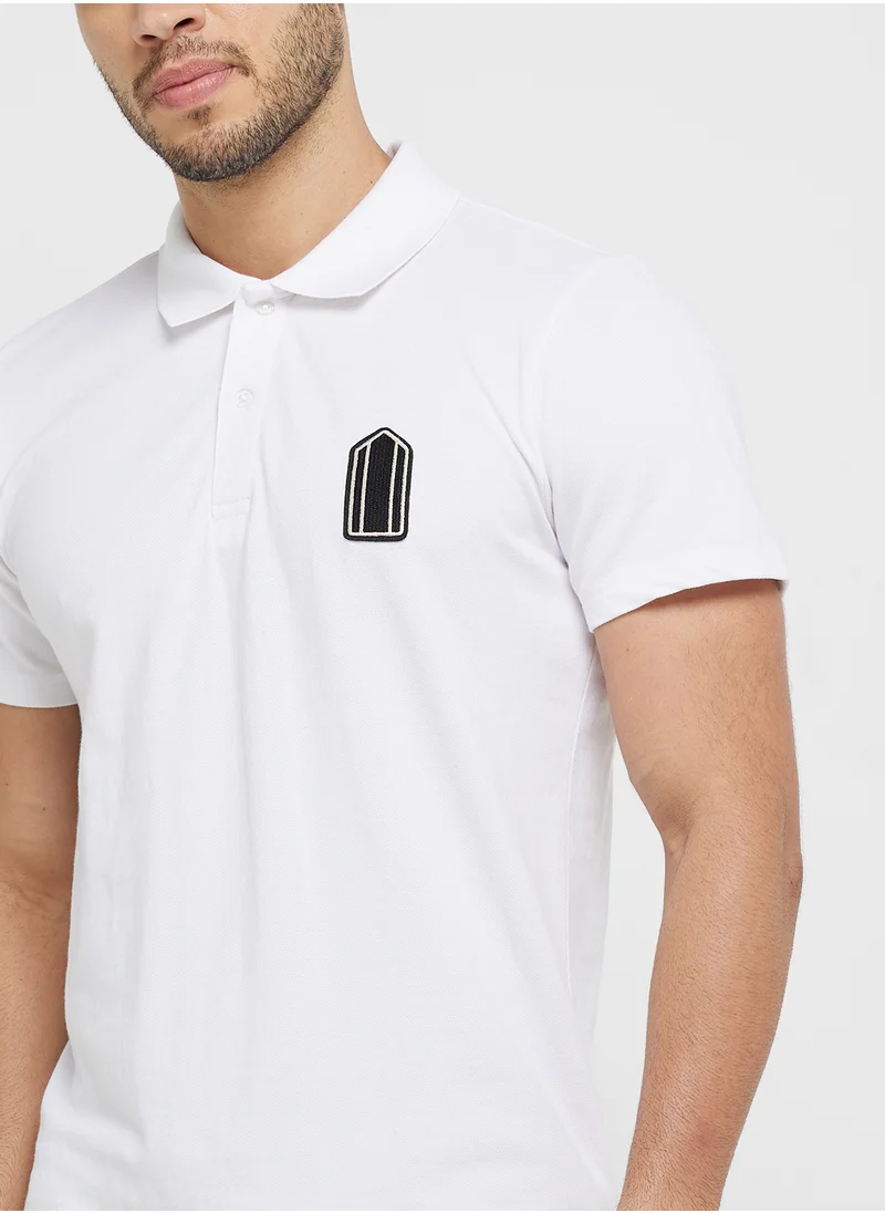 روبرت وود Logo Polo Shirt
