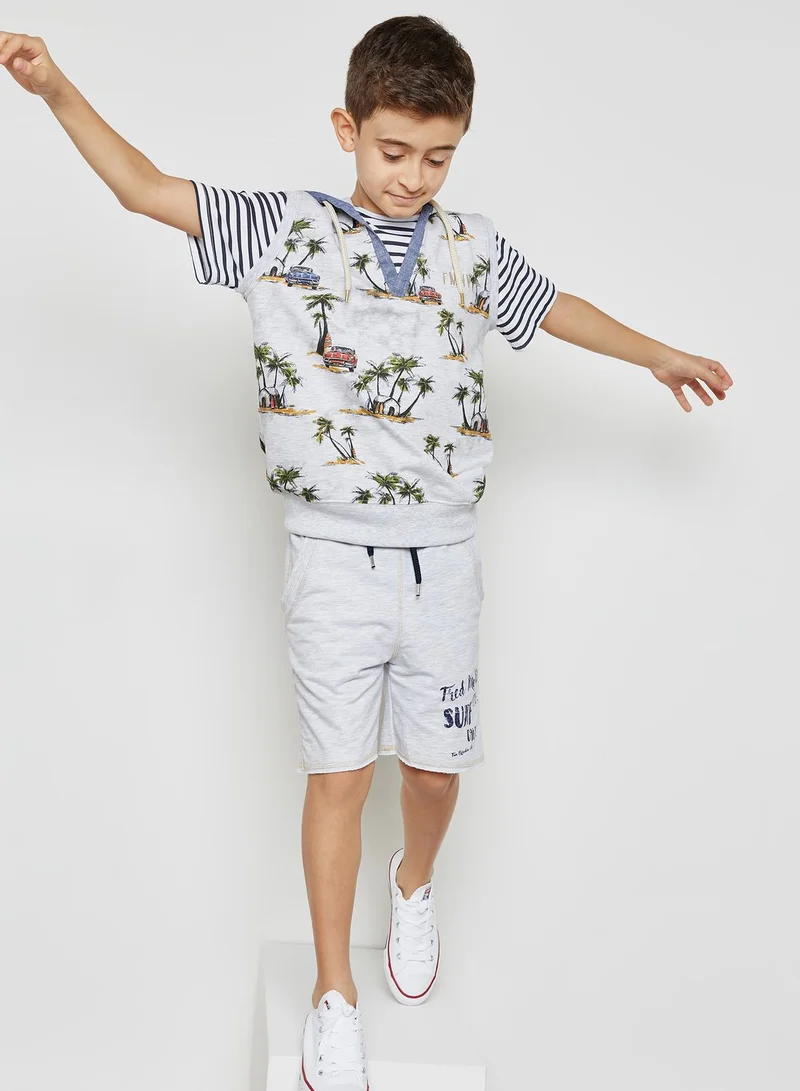 Fred Mello Teen T-Shirt Hoodie