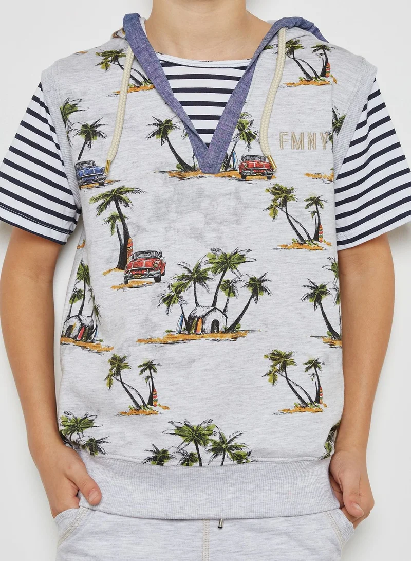 Fred Mello Teen T-Shirt Hoodie