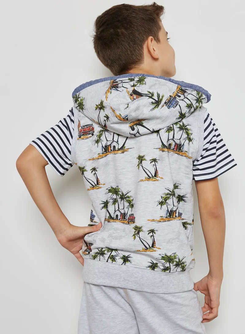 Fred Mello Teen T-Shirt Hoodie