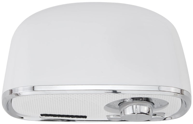 Crosley CR3039A-WH Rondo Retro Portable Rechargeable Bluetooth Speaker, White - Image 5