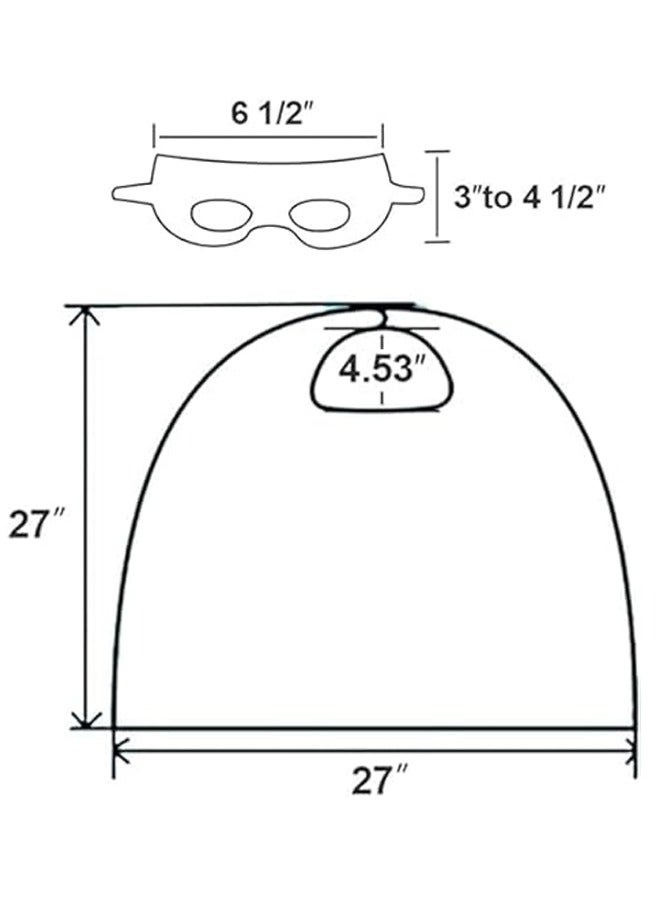 الكرتون باو مارشال زي الغاز ، مع باو جرو باترول خارقة قناع ، للجنسين - Image 5