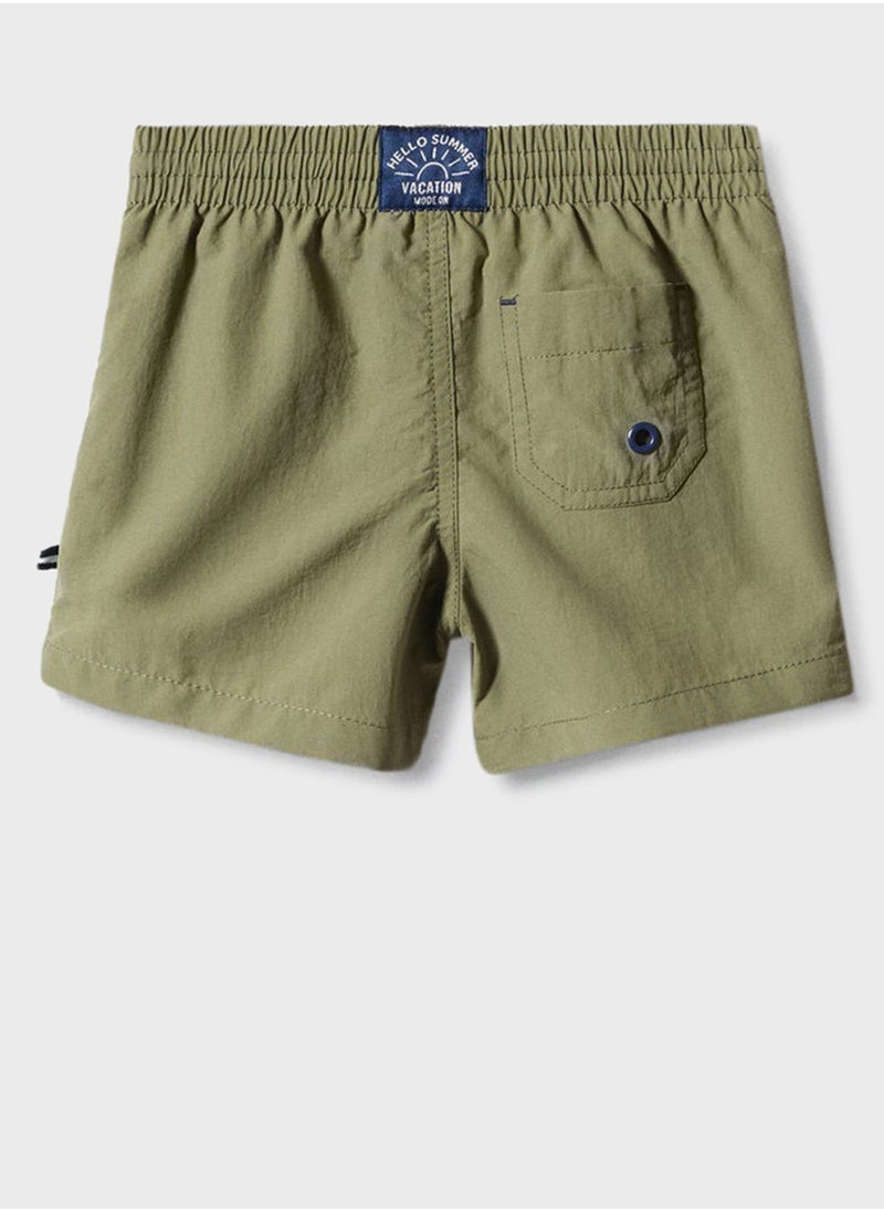 MANGO - Kids Essential Swim Short - Image 1