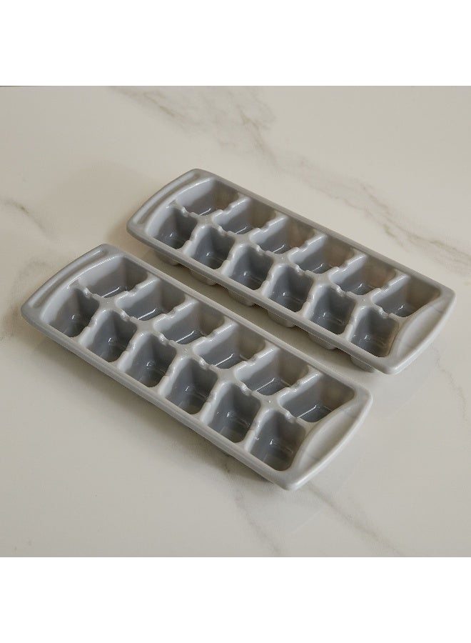 Home Box Gray Ice Tray Set of 2 - Image 2