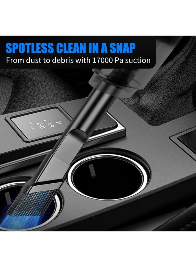 إي وورلد مكنسة سيارة محمولة لاسلكية عالية الأداء 48Vf – مكنسة كهربائية يدوية متعددة الوظائف 3 في 1 مع منفاخ ومضخة هواء، فلتر HEPA قابل للغسل، تصميم مدمج مثالي للمنزل، السيارة والمكتب - Image 3