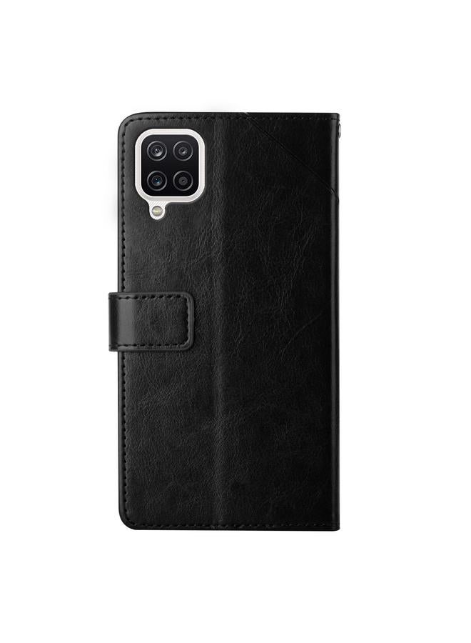 S-TOP Case For Samsung Galaxy M62 / F62 Y Stitching Horizontal Flip Leather Case with Holder & Card Slots & Wallet & Photo Frame - Image 3
