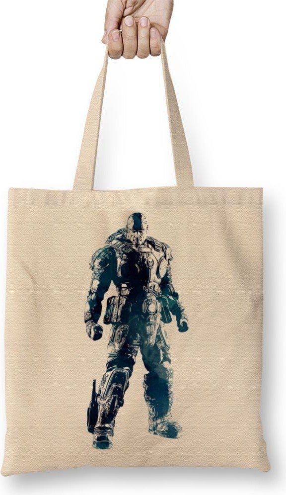 Baskı Dükkanı Print Shop Marcus Onesie Tote Bag Long Handle 