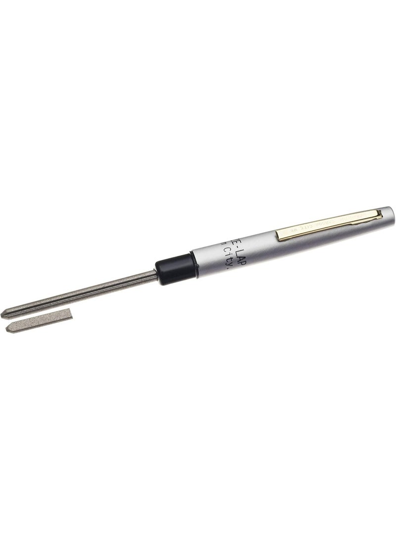 EZE-LAP EZE-LAP EZLS-BRK Shirt Pocket Diamond Sharpener, Gray