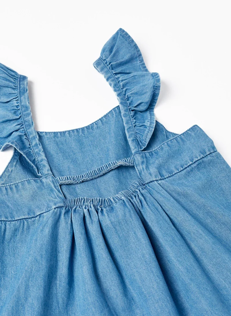 زيبي Denim Dress for Girls