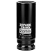 ZOYAKKI 12 Drive x 22 mm Deep 6 PT Impact Socket CRMO12inch Drive 6 Point Axle Nut Socket for Easy Removal of Axle Shaft Nuts Metric 22MM - Image 2