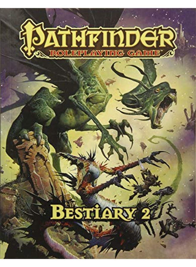 Paizo Pathfinder Roleplaying Game Bestiary 2 (Pfrpg) Pocket Edition - Image 1