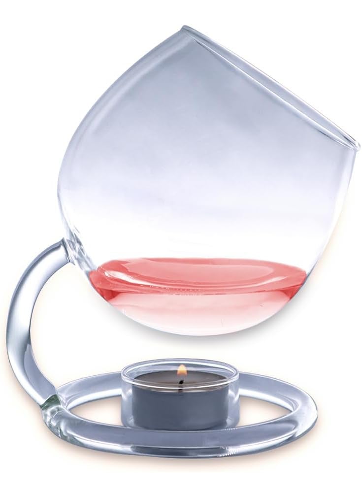 Ebsem Sermo Glass Oil Diffuser, Perfect for Aromatherapy, Meditation, Relaxation and Calming 