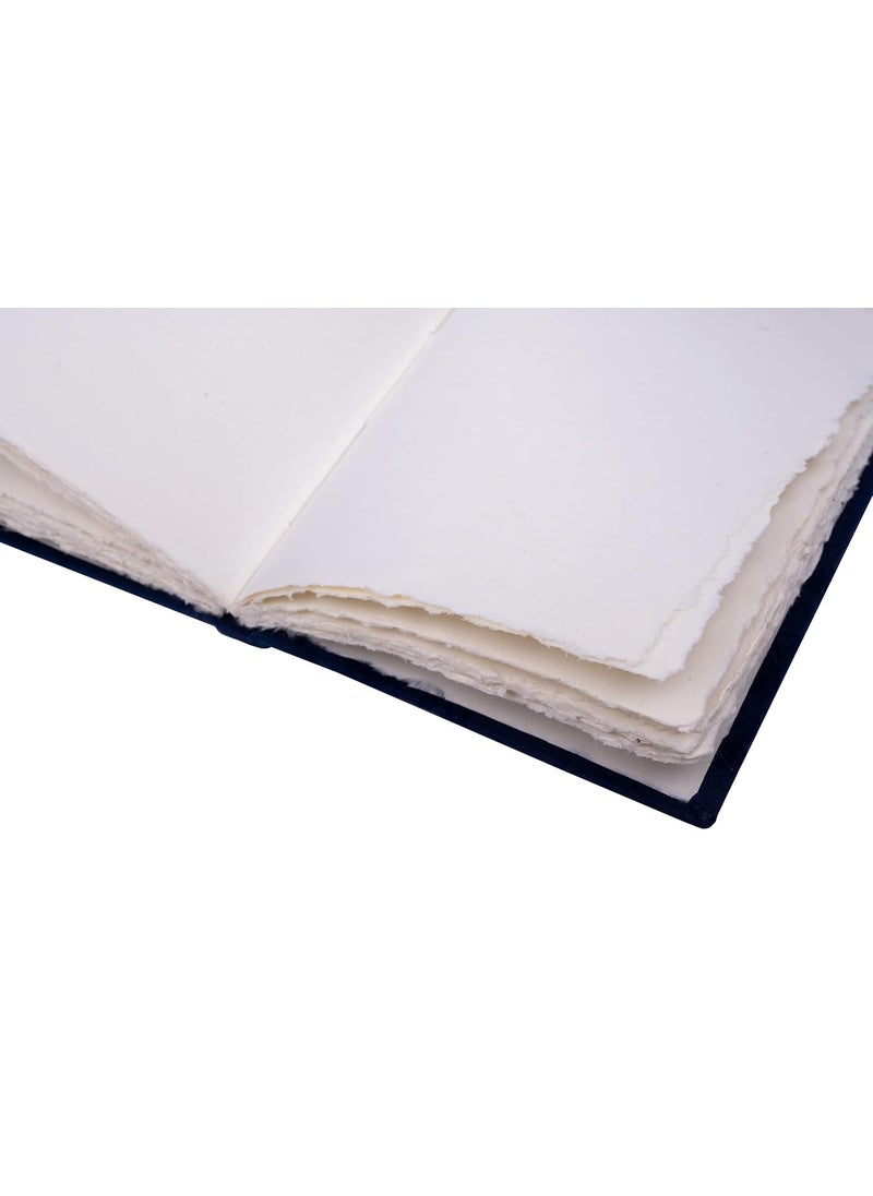 Generic PaperNest Earth Friendly Handmade Cotton Rag Paper Deckle Edge Art Book 6x 9  - Image 4