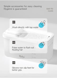 Neku Pet Water Foutain Battery Operated 1.8L Ultra-Quiet Automatic LED Dog Water Dispenser with 1 Replacement Filters And Smart Pump  - Image 4