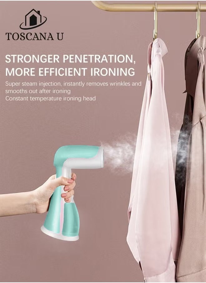 TOSCANA U - High power garment steamer, fast heating, wrinkle removal, 1500 watts, 300 ml - Image 1