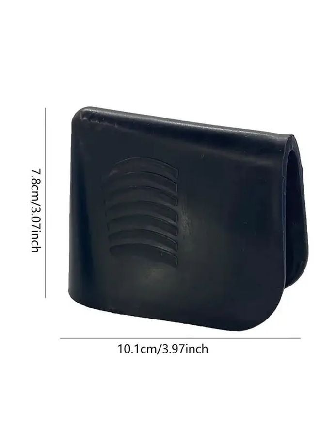 Black Caulking Finisher Tool Ergonomic Handle Smooth Tile Grout Application - Image 1