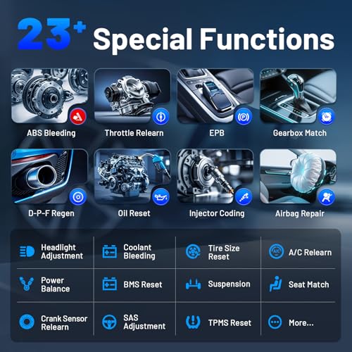 XTOOL Wireless OBD2 Scanner for Android & iPhone, XTOOL Anyscan A30M V2.0 2025 Bidirectional Scan Tool with Free Updates, All System, 23 Resets, CANFD, FCA, Crank Sensor Relearn, Upgraded Ver. of A30 - Image 5