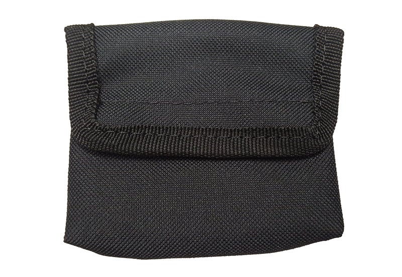 LINE2design Glove Pouch Black EMS EMT Firefighter Police Medical Glove Holder Holds 6 Pairs of Disposable Gloves