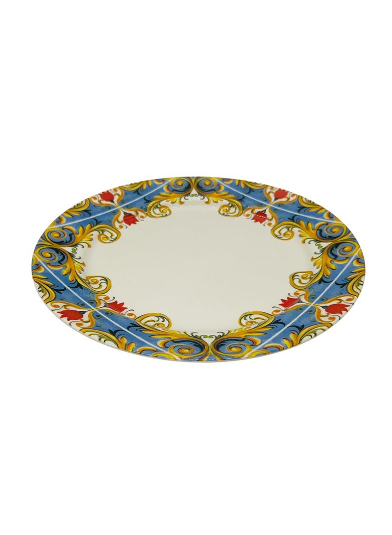 Claytan Claytan Ceramic Chop Plate 30.4cm, Medieval Multicolor- CLA.ME084949  - Image 1