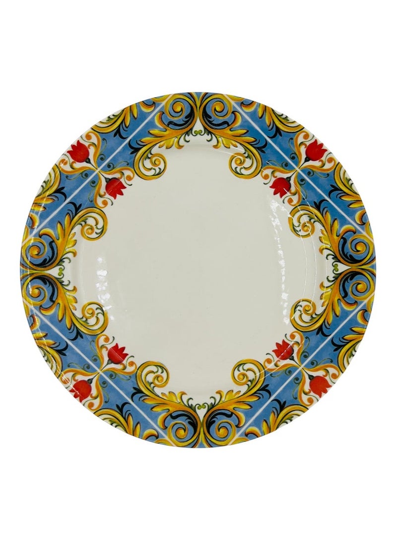 Claytan Claytan Ceramic Chop Plate 30.4cm, Medieval Multicolor- CLA.ME084949  - Image 2