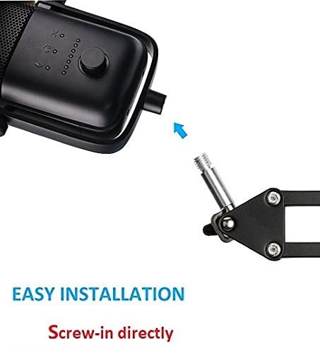 AceTaken Wave 3 Mic Wall Mount, Microphone Stand Arm Holder compatible with Elgato Wave 3 and Wave 1 Conderser Microphone - Image 5