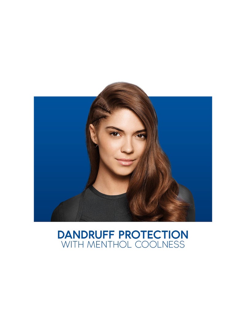 Head & Shoulders Cool Menthol Anti Dandruff Shampoo for Women Men  1L - Image 2