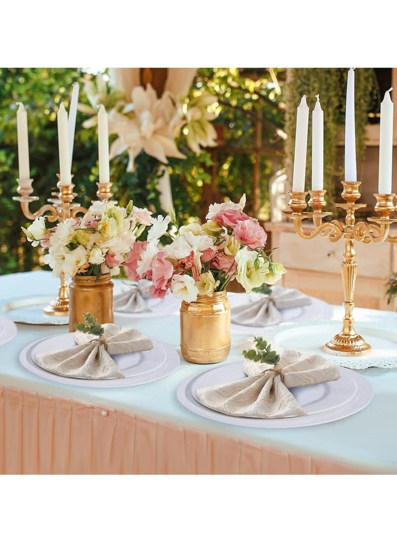 Unewshi 10 Pack Napkin Rings, Eucalyptus Napkin Rings Wooden Napkin Rings Green Leaf Napkin Rings for Wedding Table Decor Birthday Party Decorations - Image 4