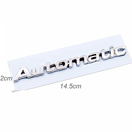Asraw Automatic Car Sticker - Automatic Emblem Badge Monogram Universal for Car (2x14.5cm) - Image 3