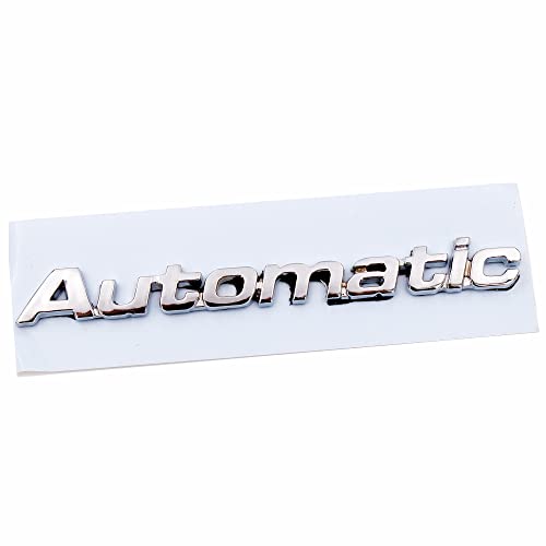 Asraw Automatic Car Sticker - Automatic Emblem Badge Monogram Universal for Car (2x14.5cm) - Image 1