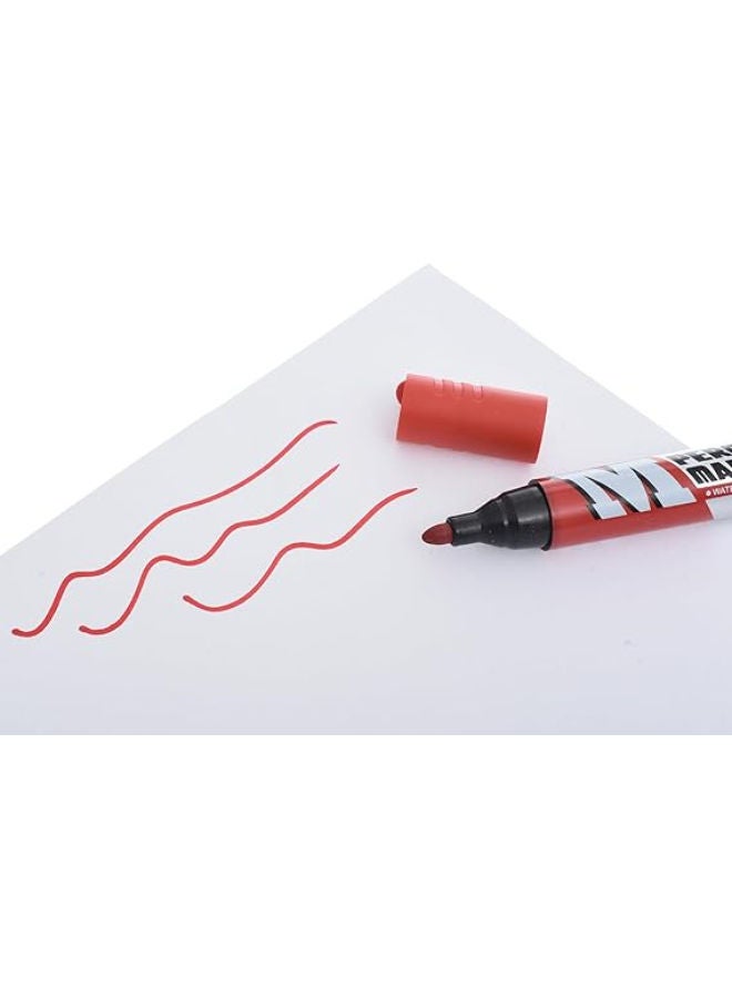 M&G Permanent Marker, Rounded Tip for Vibrant Labeling and Marking on Various Surfaces - Image 3