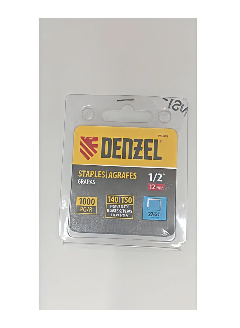 DENZEL Heavy-Duty Stapler with 1/2" (12mm) Staples (7741312) - Image 2