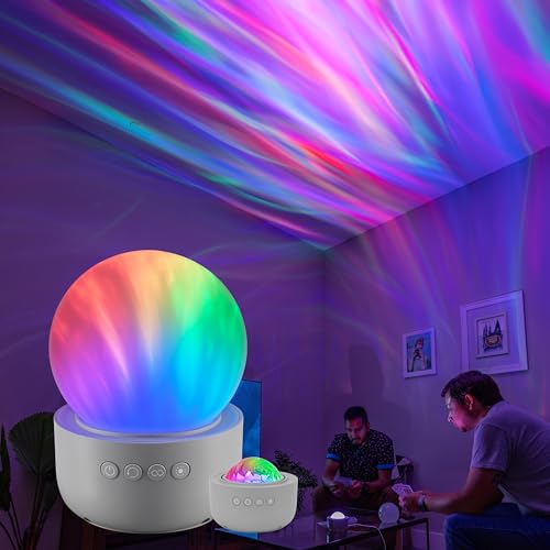 Enbrighten Aurora Crystal-Ball Galaxy Projector – Space, Nebula & Star Night Light with Northern Lights Effect – Tabletop Light for Bedroom, Playroom, Game Room & Parties (76044) - Image 1