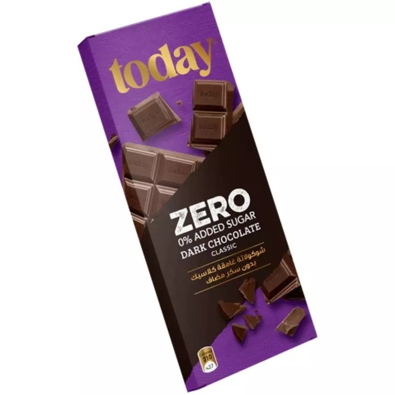 Today Classic Zero Added Sugar Classic Dark Chocolate- 65gms