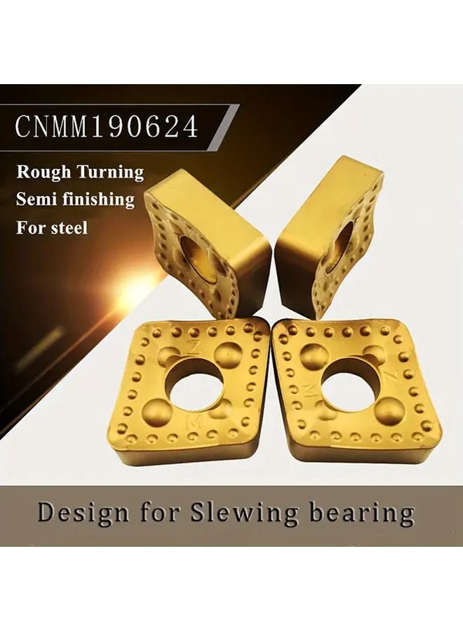 10 قطعة CNMM190624 إدراجات كربيدية للخراطة الخشنة وشبه الدقيقة لآلة CNC - Image 4