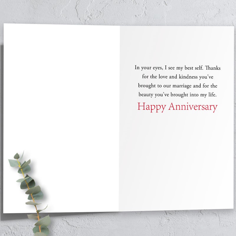 HEJOYN Anniversary Cards & Gifts for Wifeï¼ŒHappy Wedding Anniversary Card & Gift for Wife from Husband - Image 2
