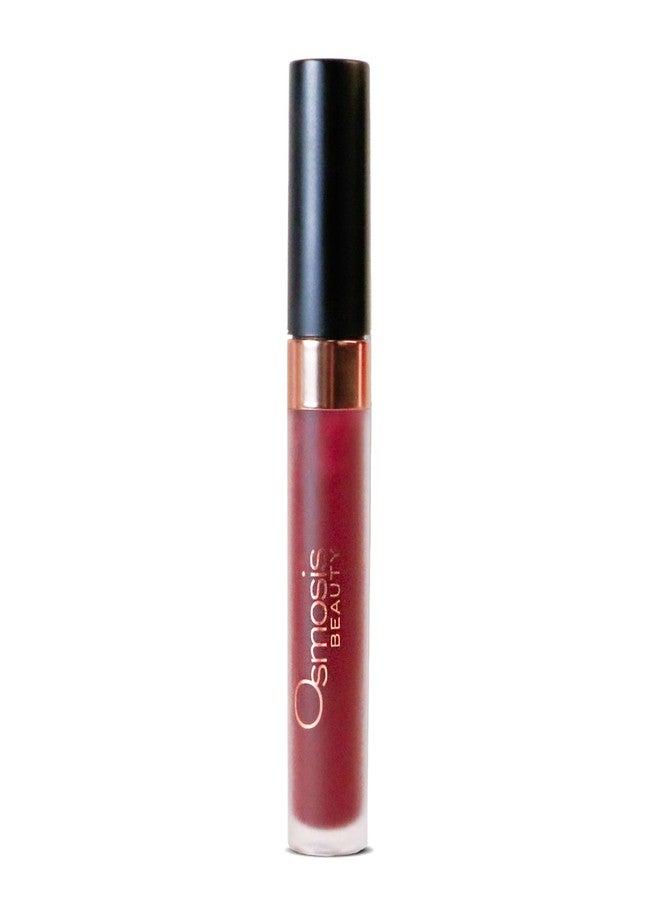 OSMOSIS Superfood Lip Oil, Nourishing Tinted Lip Gloss, Deep Hydration Lip Plumper Peptides for Fuller Lips, Plum, 0.12 Oz - Image 1