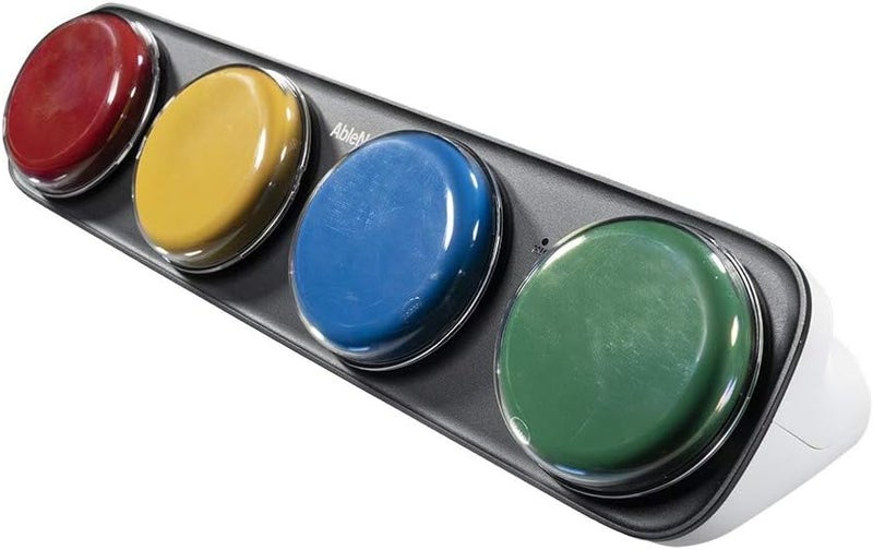 AbleNet iTalk4 AAC Device with Four Buttons for Kids