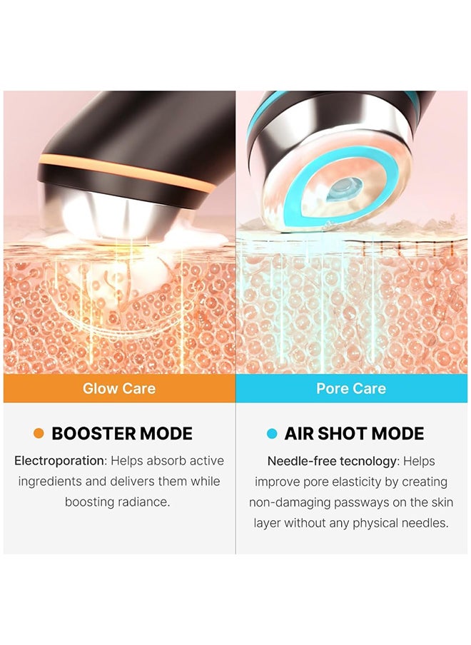 Medicube - Age-R Booster Pro 6-in-1 Total Care LED Therapy, latest Upgraded version of Booster-H, for Enhanced Absorption, Radiance, Elasticity, Facial Contouring, and Pore Care - Image 1